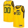 Jordan Clarkson Utah Jazz Jordan Brand Swingman Player Jersey Statement Edition Yellow Glamorous Limited stock! Be quick and grab this must - have jersey to support your team.