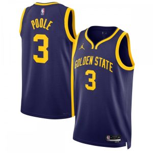 Jordan Poole Golden Amazing State Warriors Jordan Brand 2022/23 Statement Edition Swingman Jersey Navy Limited stock! Be quick and grab this must - have jersey to support your team.
