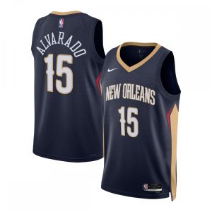 Jose Alvarado New Orleans Pelicans Magnificent Nike Unisex Swingman Jersey Icon Edition Navy Fan favorite! Join thousands who love this premium jersey.