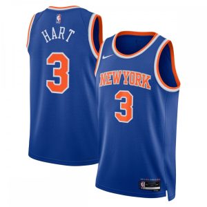 Josh Hart New York Knicks Nike Unisex Fantastic Swingman Jersey Icon Edition Blue Retailers