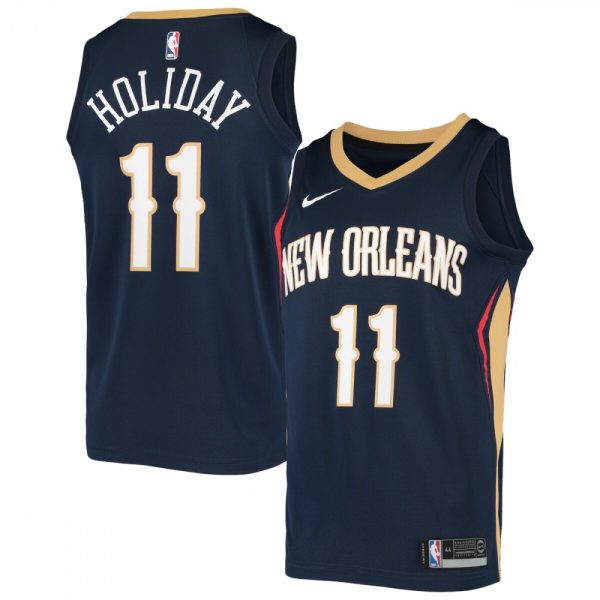 Jrue Holiday New Orleans Pelicans Exceptional Nike Swingman Jersey Navy Proven quality! Invest in this reliable jersey.