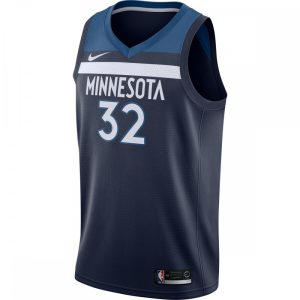 Karl Anthony Towns Minnesota Timberwolves Nike Swingman Jersey Top - notch Navy Icon Edition Collector's item! A rare addition to any collection.
