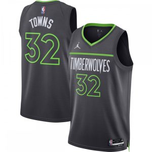 Karl Anthony Towns Outstanding Minnesota Timberwolves Jordan Brand 2022/23 Statement Edition Swingman Jersey Charcoal Unbeatable style! Get this stylish jersey now.