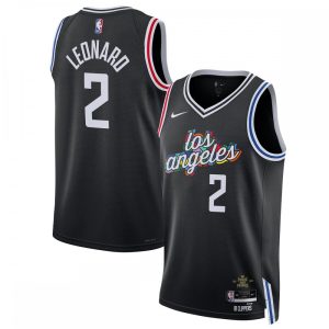 Kawhi Leonard LA Clippers Nike Unisex 2022/23 Amazing Swingman Jersey City Edition Black Proven quality! Invest in this reliable jersey.