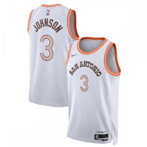 Keldon Johnson San Antonio Spurs Nike Unisex 2023/24 Swingman Jersey White City Edition Splendid Time - sensitive! Order now before the deal expires.