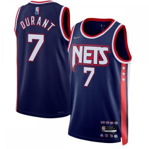 Kevin Durant Brooklyn Nets Nike 2021/22 Swingman Jersey Stylish City Edition Navy Show your dedication! Own this special jersey for your team.