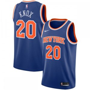 Kevin Knox New York Knicks Nike Swingman Jersey Unique Blue Gift idea! Surprise a sports fan with this amazing jersey.