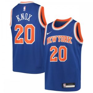 Kevin Knox New York Knicks Stunning Nike Youth Team Swingman Jersey Icon Edition Blue For a short time only! Don't miss out on this fantastic jersey.