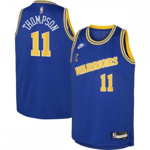 Klay Thompson Golden State Warriors Nike Impressive Youth 2022/23 Swingman Jersey Royal Classic Edition Gift idea! Surprise a sports fan with this amazing jersey.