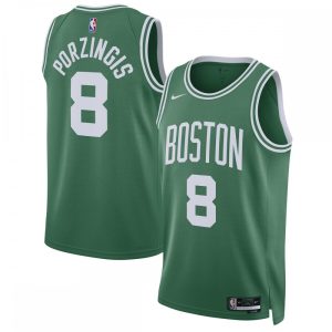 Kristaps Porzingis Boston Celtics Nike Unisex Swingman Jersey Icon Superb Edition Kelly Green Be a part of the action! Get this game - ready jersey.