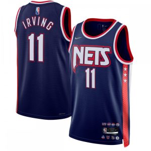 Kyrie Irving Brooklyn Nets Superior Nike 2021/22 Swingman Jersey City Edition Navy High - demand item! Order this sought - after jersey immediately.