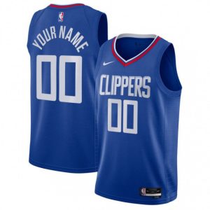 LA Gorgeous Clippers Nike Youth Swingman Custom Jersey Royal Icon Edition Show your dedication! Own this special jersey for your team.