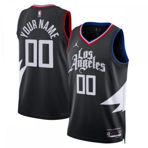 LA Phenomenal Clippers Jordan Brand Unisex 2022/23 Swingman Custom Jersey Statement Edition Black Authentic look! Wear this genuine jersey.