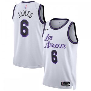 LeBron James Los Angeles Lakers Nike Unisex 2022/23 Swingman Gorgeous Jersey City Edition White Time - sensitive! Order now before the deal expires.