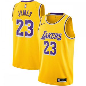 LeBron James Splendid Los Angeles Lakers Nike 2020/21 Swingman Jersey Gold Icon Edition Show your dedication! Own this special jersey for your team.