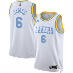 LeBron James Superior Los Angeles Lakers Nike 2022/23 Swingman Jersey White Classic Edition Be a part of the action! Get this game - ready jersey.