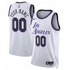 Los Angeles Lakers Nike Unisex Prime 2022/23 Swingman Custom Jersey City Edition White Sports fans