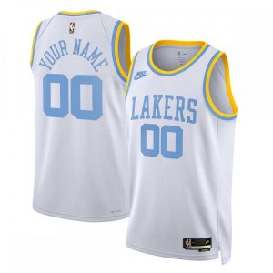 Los Angeles Lakers Sophisticated Nike Unisex 2022/23 Custom Swingman Jersey Classic Edition White For the true fans! Secure this authentic jersey now.