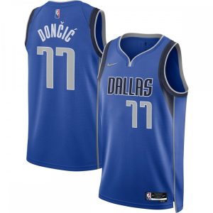 Luka Doncic Dallas Delightful Mavericks Nike 2021/22 Diamond Swingman Jersey Icon Edition Blue Authentic look! Wear this genuine jersey.