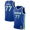 Luka Doncic Dallas Mavericks Nike Unisex Top - notch 2022/23 Swingman Jersey City Edition Blue Best - selling! Order this popular jersey before it's out of stock.