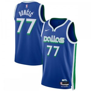 Luka Doncic Dallas Mavericks Nike Unisex Top - notch 2022/23 Swingman Jersey City Edition Blue Best - selling! Order this popular jersey before it's out of stock.