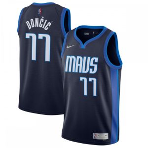 Luka Elegant Doncic Dallas Mavericks Nike 2020/21 Swingman Player Jersey Navy Earned Edition Limited edition! Don't miss your chance to own this unique jersey.