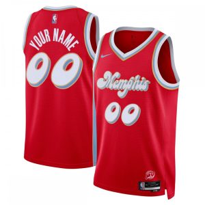 Memphis Grizzlies Nike Charming Unisex 2024/25 Custom Swingman Jersey City Edition Red Act fast! Only a handful left. Secure this amazing jersey now.
