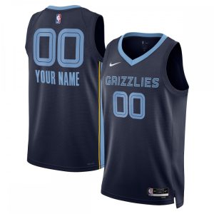 Memphis Grizzlies Nike Unisex 2022/23 Swingman Custom Jersey Dashing Navy Icon Edition Be a part of the action! Get this game - ready jersey.