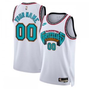 Memphis Grizzlies Nike Unisex Adult Swingman Custom Jersey Classic Top - notch Edition White Sports fans