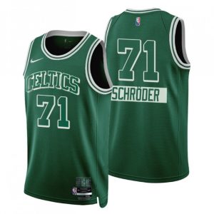 Men's Boston Sophisticated Celtics Dennis Schroder #71 Nike Green 2021/22 Swingman NBA Jersey City Edition Trending now! Grab this hot jersey while you can.