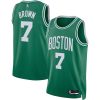Men's Boston Celtics Jaylen Brown #7 Green 2021/22 Diamond Swingman Jersey Icon Premium - grade Edition High - demand item! Order this sought - after jersey immediately.