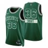 Men's Boston Celtics Marcus Smart #36 Exceptional Nike Green 2021/22 Swingman NBA Jersey City Edition For the true fans! Secure this authentic jersey now.