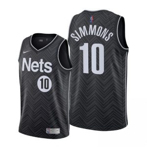 Men's Brooklyn Nets Ben Exceptional Simmons #10 Nike Black 2020/21 Swingman Player Jersey – Earned Edition Time - sensitive! Order now before the deal expires.