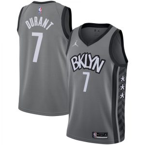 Men's Brooklyn Nets Kevin Durant #7 Jordan Gray 2020/21 High - quality Swingman Jersey Statement Edition Don't be left out! Get this stylish jersey and show your team pride.