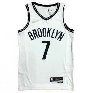 Men's Brooklyn Nets Kevin Durant #7 Nike White 2021 Swingman Refined NBA Jersey Icon Edition Be the first! Order this trendy jersey ahead of the crowd.