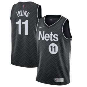 Men's Brooklyn Nets Kyrie Stylish Irving #11 Nike Black 2020/21 Swingman Player Jersey – Earned Edition Act fast! Only a handful left. Secure this amazing jersey now.