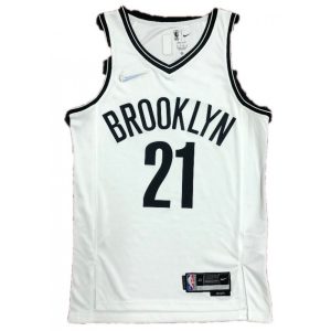 Men's Brooklyn Nets LaMarcus Aldridge #21 Nike White 2021 Swingman NBA Jersey Glamorous Icon Edition Don't be left out! Get this stylish jersey and show your team pride.