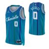 Men's Charlotte Hornets Miles Bridges Remarkable #0 Nike Blue 2021/22 Swingman NBA Jersey City Edition For a short time only! Don't miss out on this fantastic jersey.