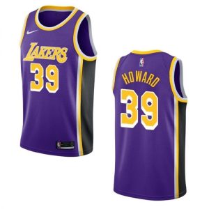 Men's Charming Los Angeles Lakers Dwight Howard #39 Nike Purple Swingman NBA Jersey Statement Edition Customizable! Personalize this great jersey.