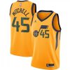 Men's Charming Utah Jazz Donovan Mitchell #45 Jordan Gold 2020/21 Swingman Jersey Statement Edition Fan favorite! Join thousands who love this premium jersey.