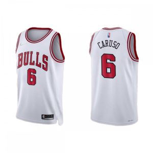Men's Chicago Bulls Alex Caruso #6 Nike White 2021/22 Diamond Swingman NBA Jersey Icon Notable Edition Enhance your game - day look! Get this fashionable jersey.