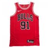 Men's Chicago Bulls Dennis Rodman #91 Nike Red 2021 Swingman NBA Jersey Icon Edition Striking Perfect fit! Order this comfortable jersey.
