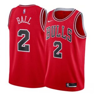 Men's Chicago Bulls Lonzo Ball Marvelous #2 Nike Red Swingman Jersey Icon Edition Designed for performance! Get this functional jersey.