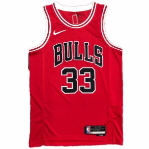 Men's Chicago Remarkable Bulls Scottie Pippen #33 Nike Red 2021 Swingman NBA Jersey Icon Edition Limited edition! Don't miss your chance to own this unique jersey.
