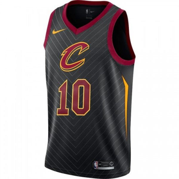 Men's Cleveland Cavaliers Darius Garland #10 Nike Black Swingman Remarkable Jersey Statement Edition - Image 2