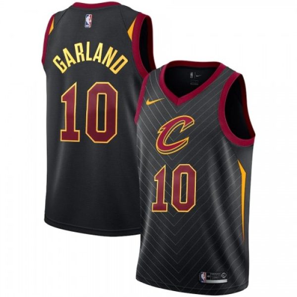 Men's Cleveland Cavaliers Darius Garland #10 Nike Black Swingman Remarkable Jersey Statement Edition Proven quality! Invest in this reliable jersey.