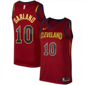 Men's Cleveland Cavaliers Darius Garland Striking #10 Nike Wine Swingman Jersey Icon Edition Be the first! Order this trendy jersey ahead of the crowd.