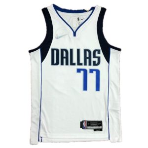 Men's Dallas Mavericks Luka Doncic #77 Nike White 2021/22 Swingman NBA Jersey Icon Edition Superb Join the elite! Get this exclusive jersey.