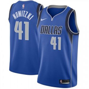 Men's Dallas Mavericks Refined Dirk Nowitzki #41 Nike Royal Swingman Jersey Icon Edition Exclusive design! Own a jersey like no other.