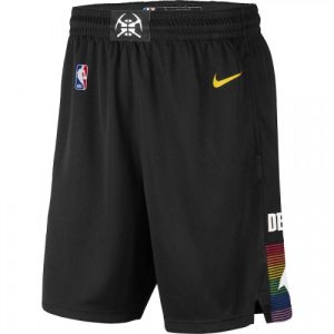 Men's Denver Nuggets Nike Black 2019/20 Terrific Swingman Shorts City Edition Unbeatable style! Get this stylish jersey now.